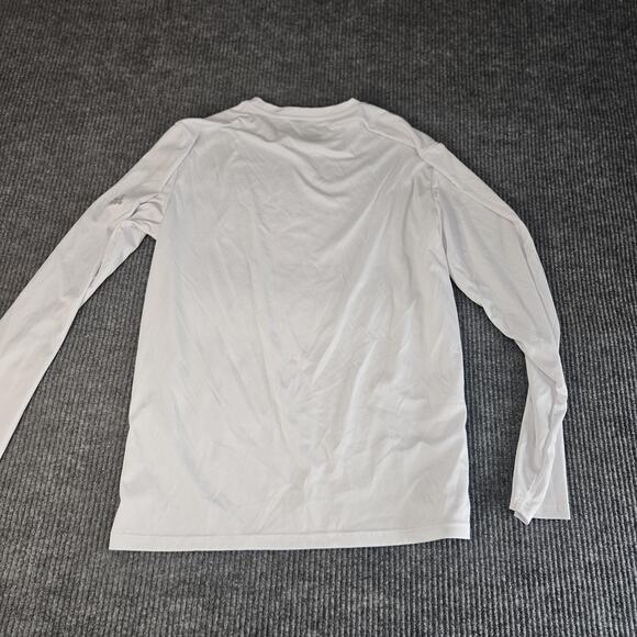 Texfit Shirts Mens Large 3 Pack Quick Dry Long Sleeve Black White Gray Athletic - Picture 10 of 14